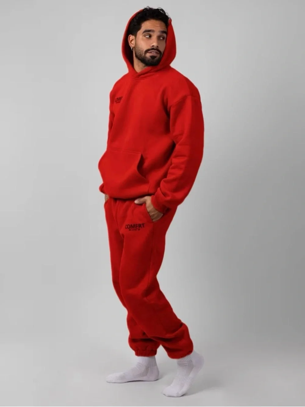COMFRT Red LIMITED EDITION MATCHING SET  LIKE NEW M